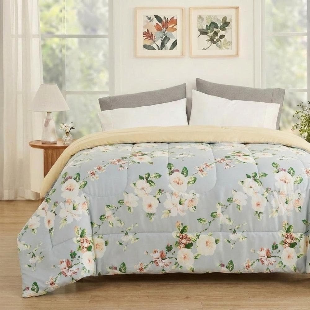 kit Edredom 3 peças King Sonhare Estampado Macio Suave Queen Cobertor Leve Cama Quentinho + Par de Fronha