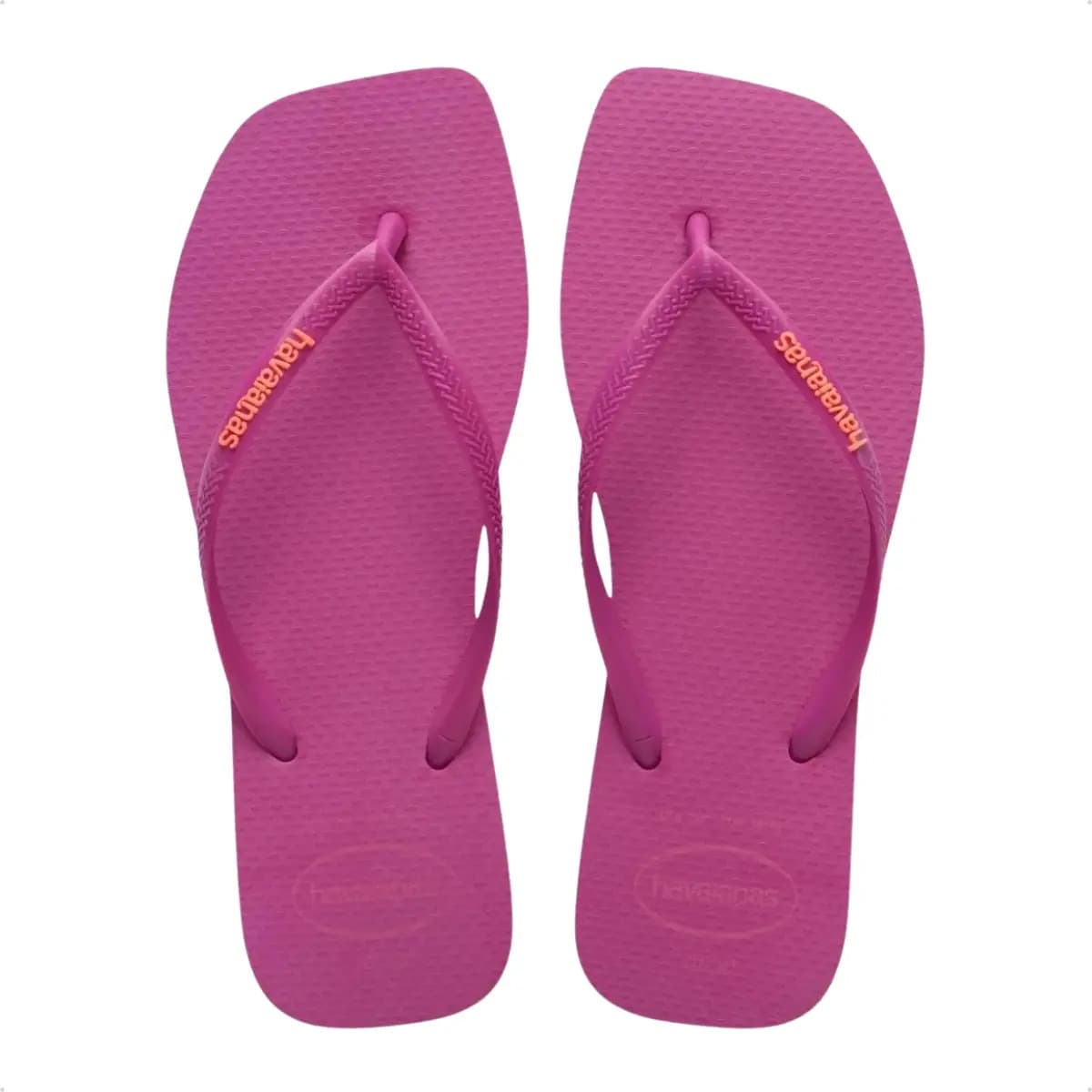 Chinelo Havaianas Logo Square Pop-up Slim Original