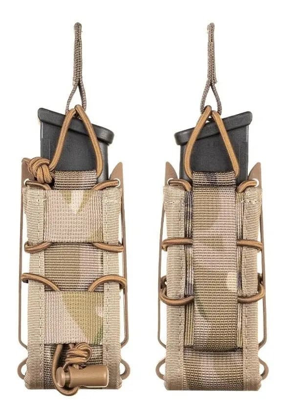 Kit 2 Porta Carregador Pistola Modular Invictus Multicam