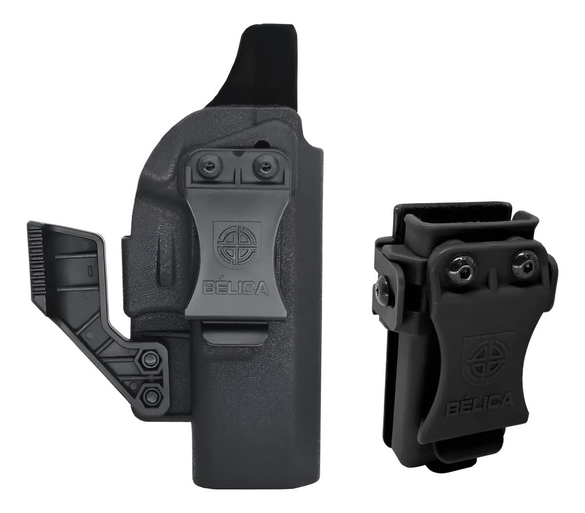 Kit Coldre Velado Glock + Porta Carregador Velado Preto