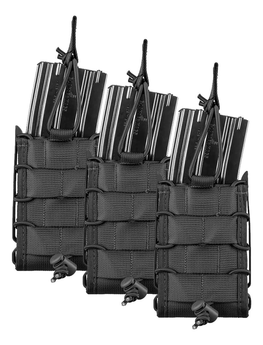 3x Porta Carregador Invictus Tático 556 Colete Modular Cinto