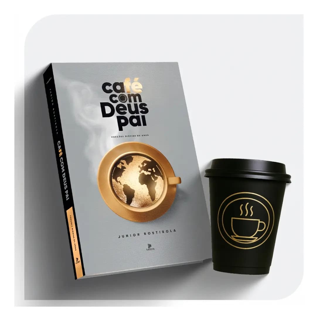 Café Com Deus Pai 2026 - Porções Diárias De Amor + Mini Copo