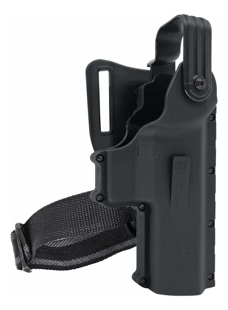 Coldre H3 Mid-ride Com 6 Adaptadores - Imbel E Glock G22 Cor Preto Orientação Da Mão Canhoto