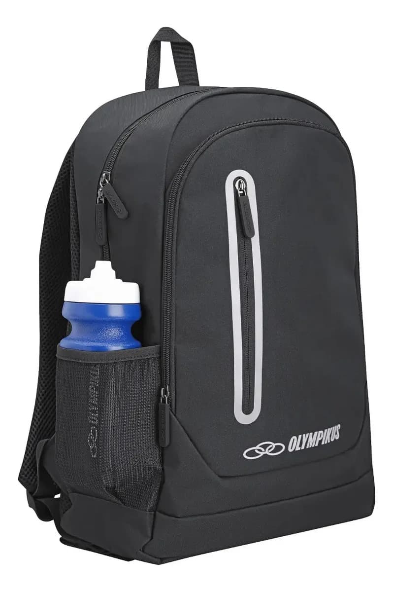 Mochila Braze Olympikus Preto/prata Liso
