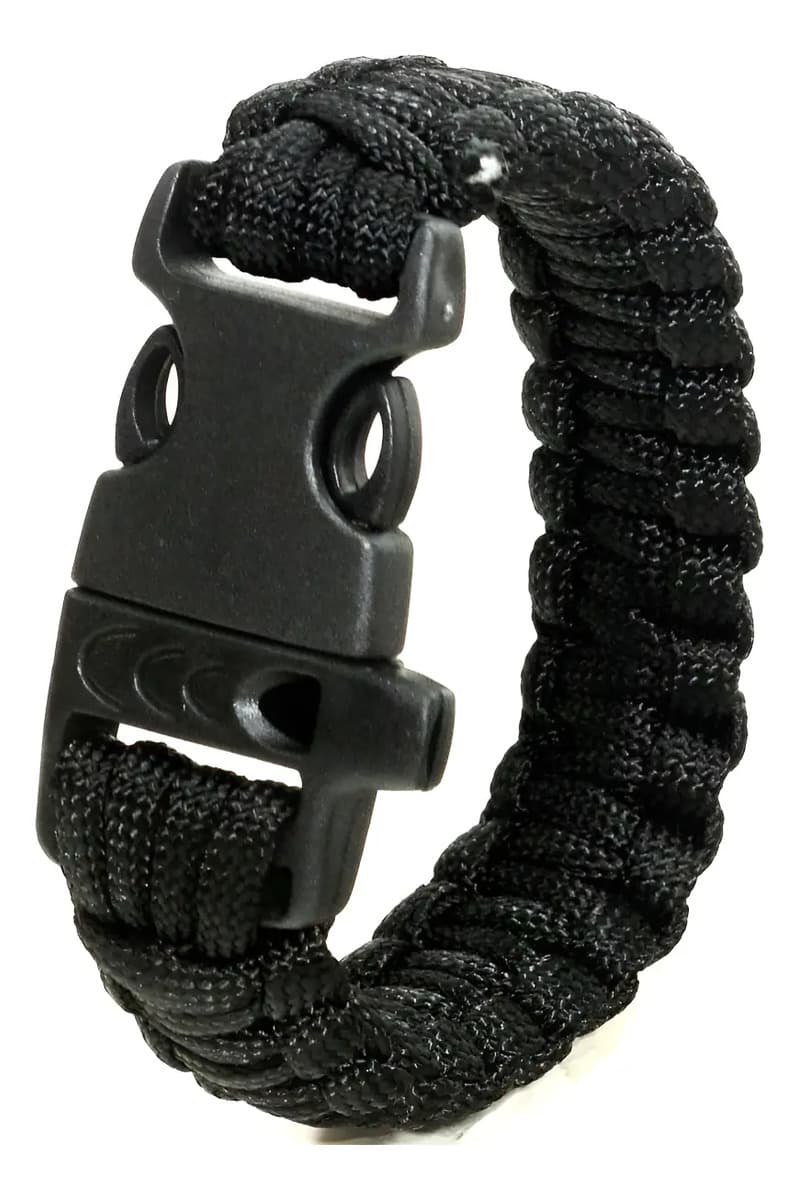 Pulseira Paracord Bracelete Paracord Sobrevivencia Apito