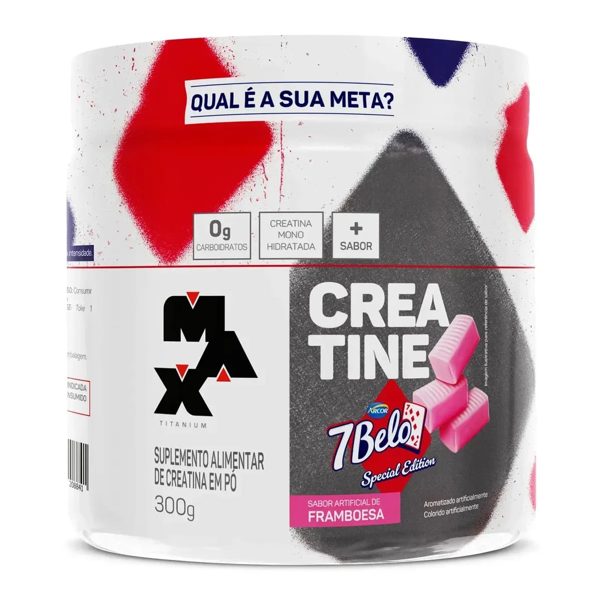 Creatina Max Titanium 7 Belo em pó x 300g
