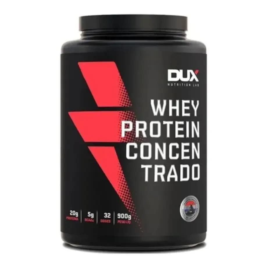 Proteína Dux Nutrition Whey Protein concentrado em pó sabor Cappuccino x 900g