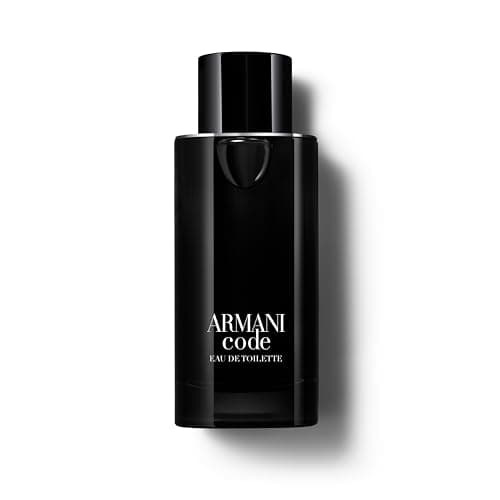 Armani Beauty, Armani Code Eau de Toilette, 125ml, Giorgio Armani, Perfume Masculino Refilável, Fragrância Oriental Amadeirada com Notas de Tangerina Verde, Lavanda, Fava Tonka e Cedro