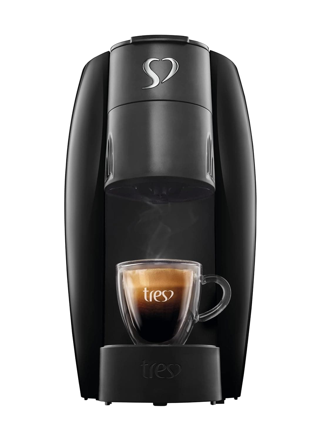 3 Corações TRES Cafeteira Espresso e Multibebida LOV Preta - 127V