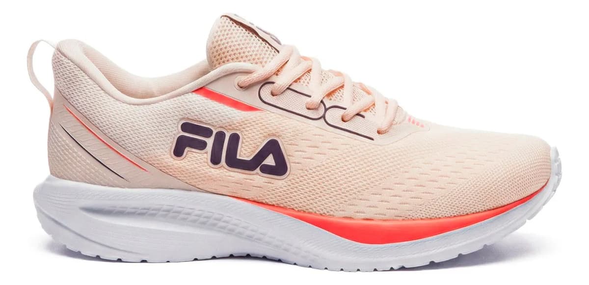 Tênis Fila Rise Up Feminino Confortável Mesh Leve Esportivo