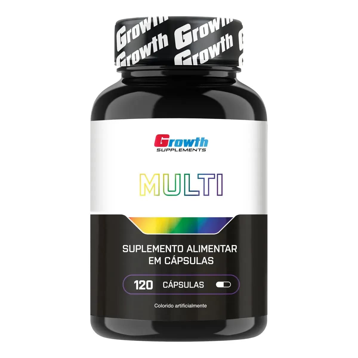 Multivitamínico Growth Supplements em cápsula Sem sabor x 100g de 120 un