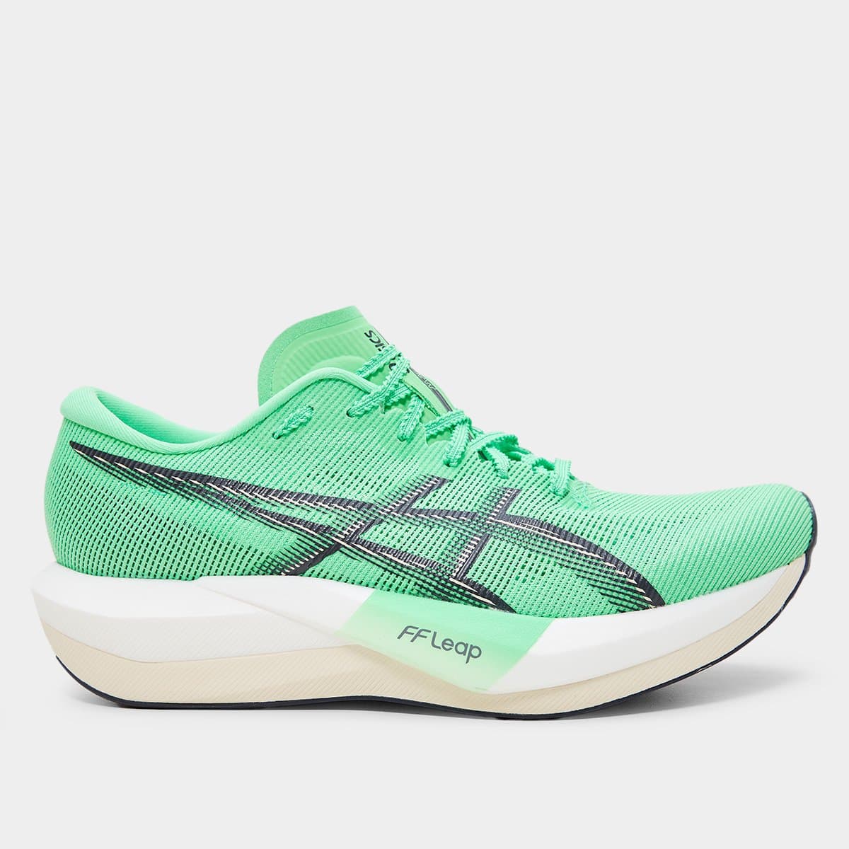 Tenis Asics Magic Speed 5 Verde cinza