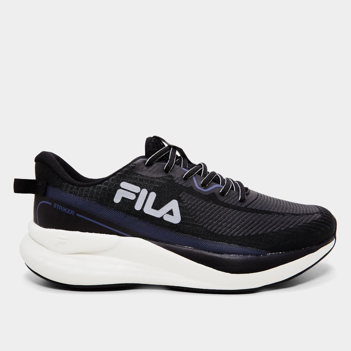 Tenis Fila Striker Feminino Preto azul