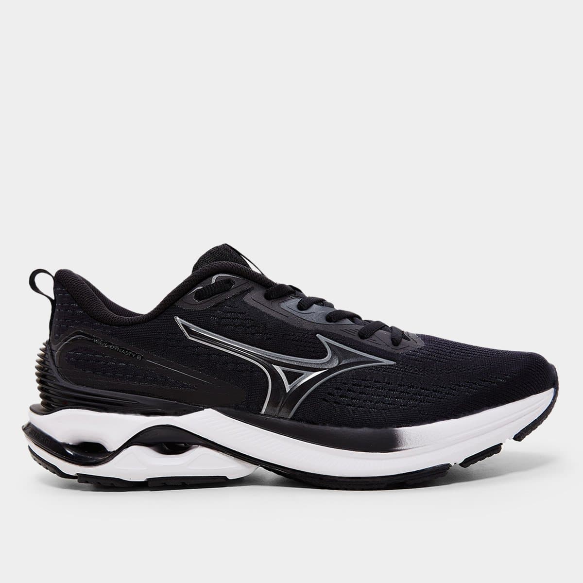 Tenis Mizuno Wave Dynasty 8 Masculino Preto